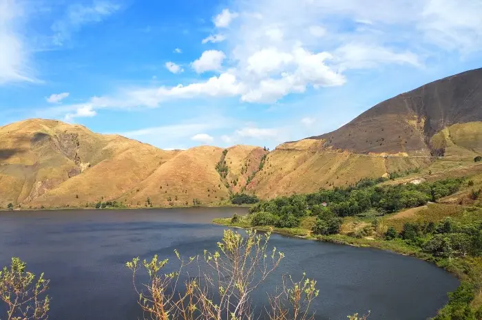 Holbung Hill, Beautiful Hill with Panorama of Lake Toba in Samosir